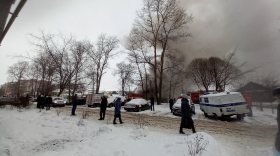 Пожар в частном доме на улице Дзержинского произошел в Вологде