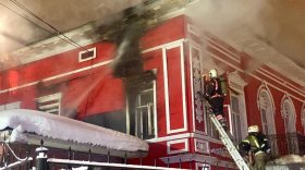 В Вологде произошел пожар в деревянном доме, признанном памятником федерального значения