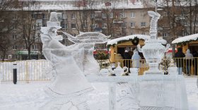 Череповецкая команда победила в конкурсе ледяных скульптур