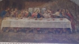 Еще одну копию фрески «Тайная вечеря» Леонардо да Винчи обнаружили в одном из храмов Вологды