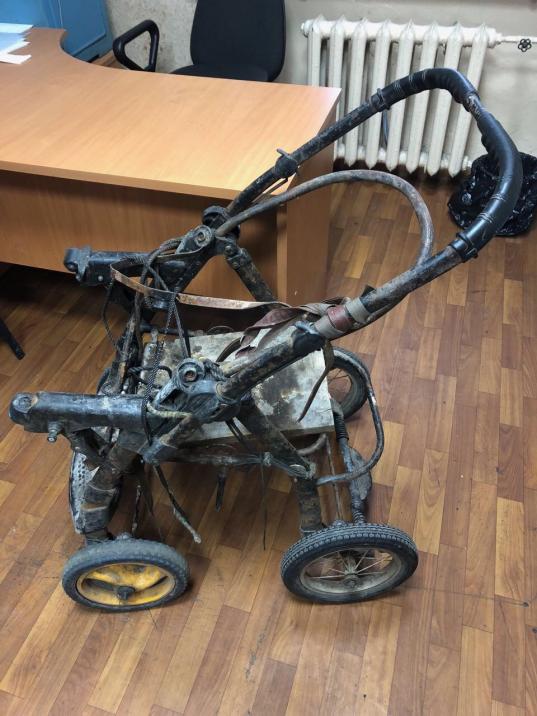 В Череповецком районе задержали мужчину, который вез в детской коляске два украденных аккумулятора