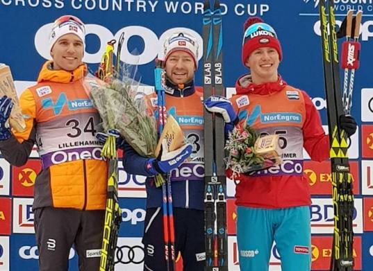 Вологодский лыжник Денис Спицов впервые стал призером Кубка мира