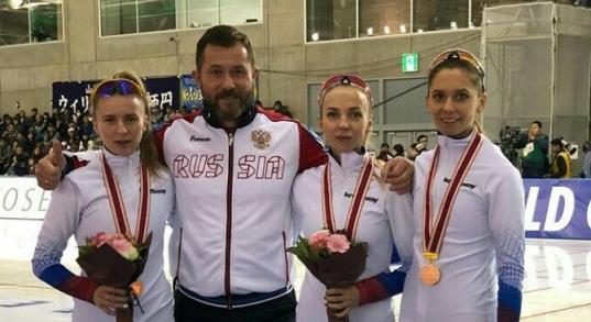 Вологодские конькобежцы завоевали три медали на соревнованиях первого этапа Кубка мира