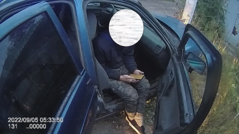 В Вологде угонщик без прав пытался скрыться от полицейских