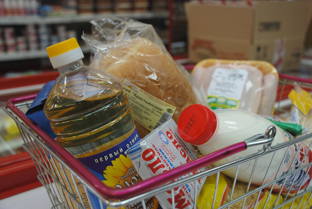 Минимальный набор продуктов питания в Вологодской области на 12% дороже, чем в среднем по России