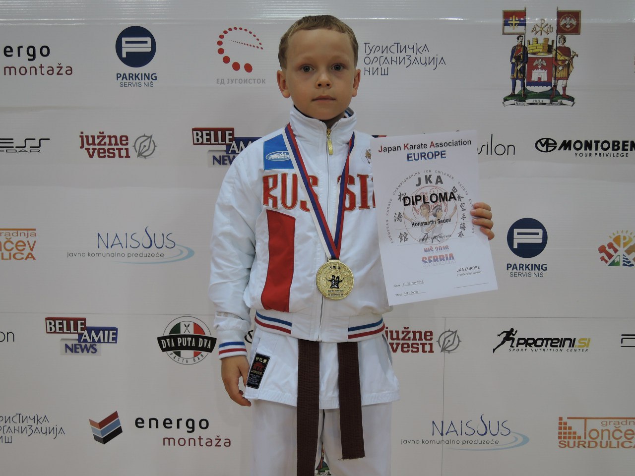 Вологодский школьник стал Чемпионом Европы по каратэ