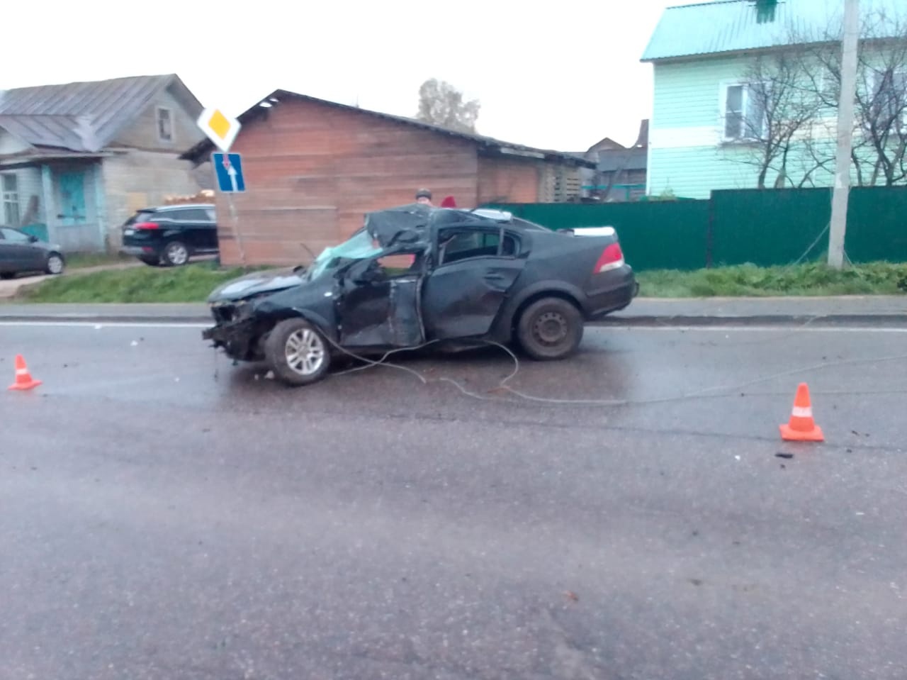 23-летний водитель автомобиля погиб в ДТП в селе Бабушкино Вологодской  области | 28.05.2022 | Вологда - БезФормата