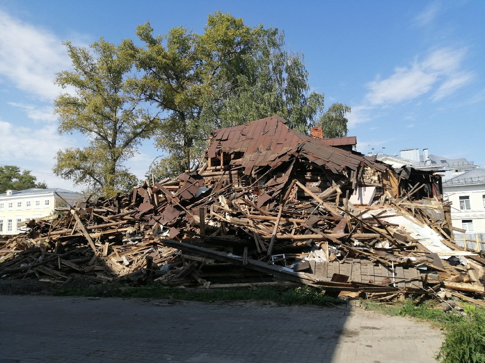 снос домов в вологодской области (100) фото