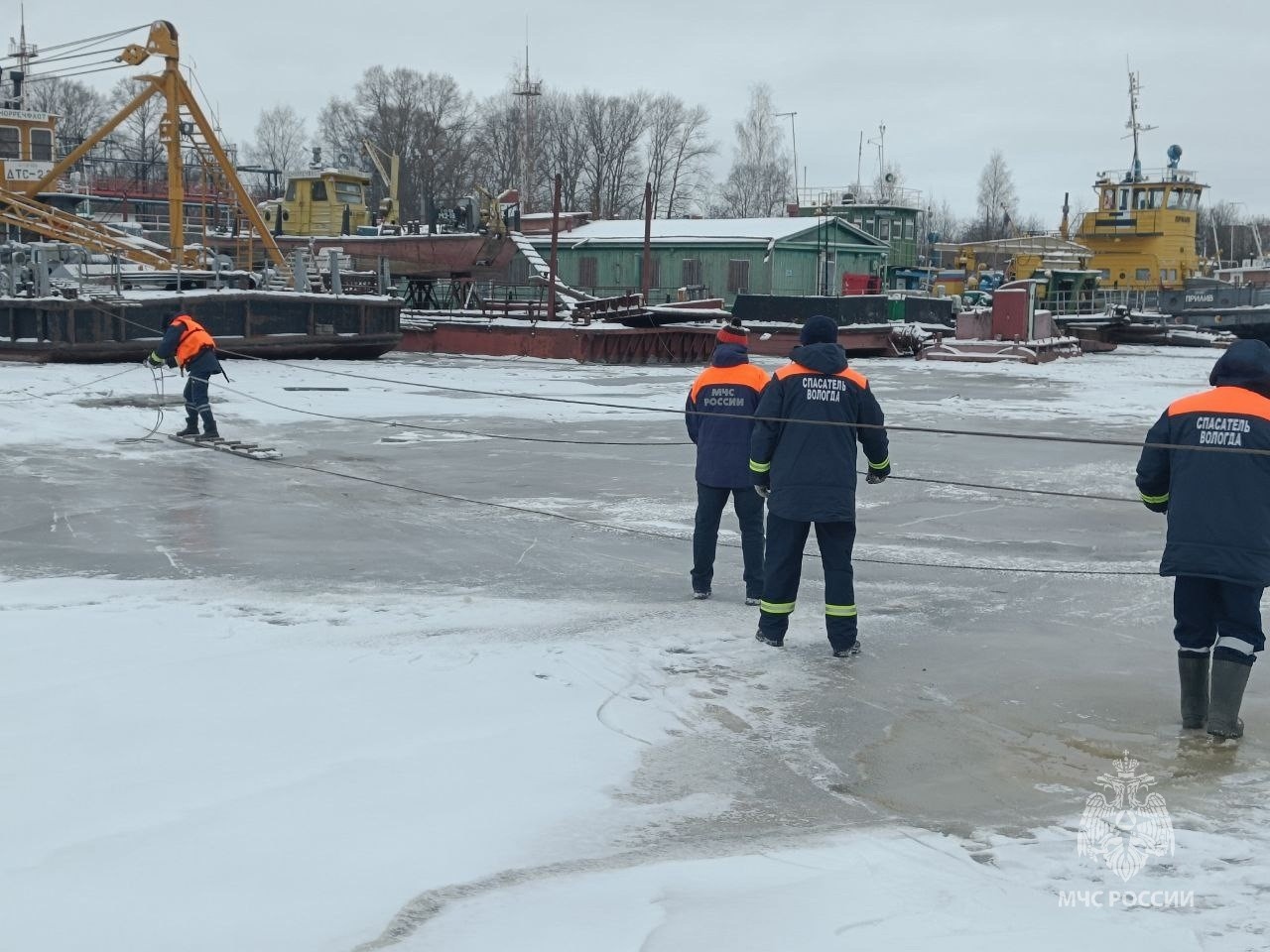 В Вологде велосипедист провалился под лед на реке | 24.11.2022 | Вологда -  БезФормата