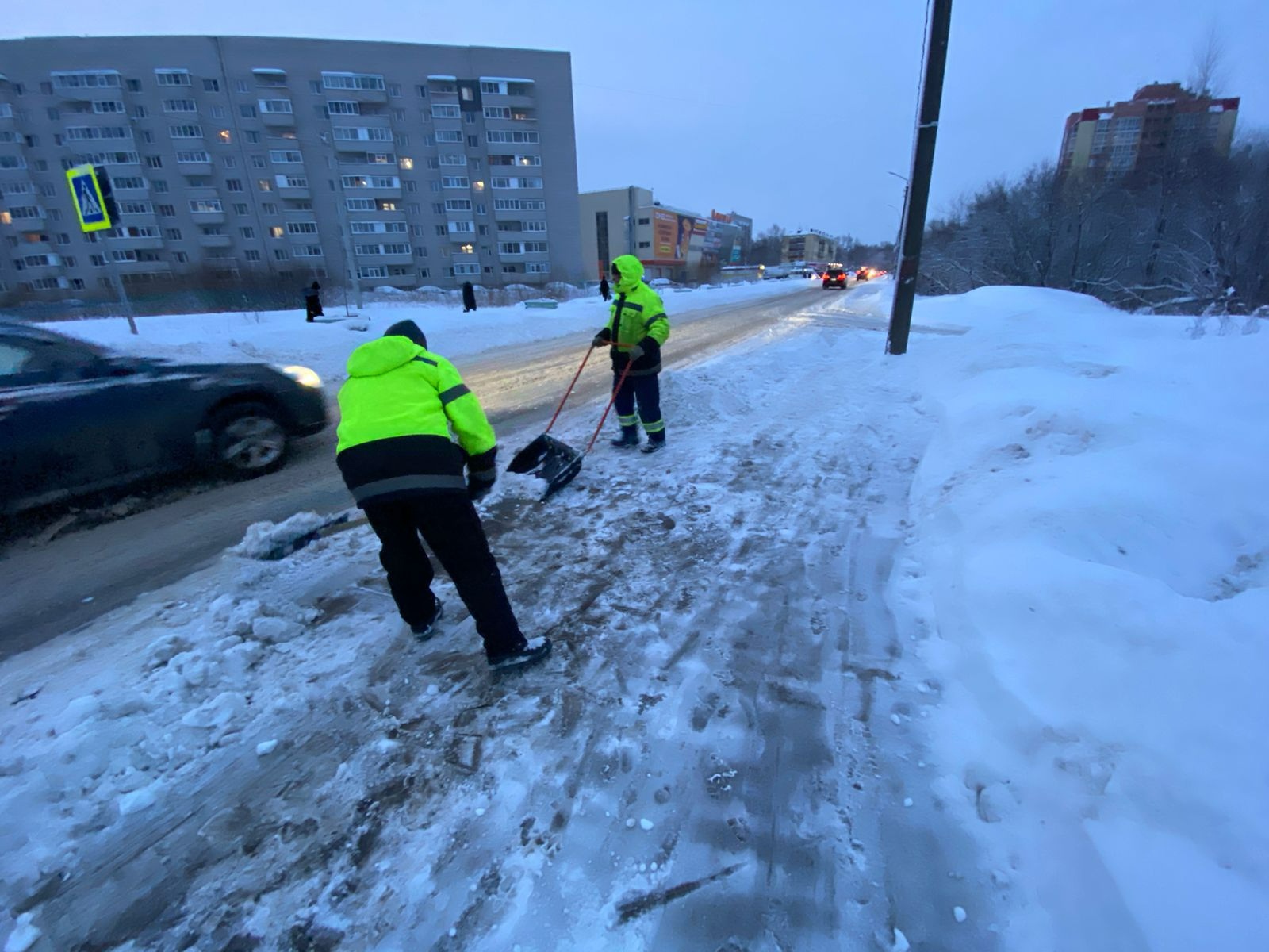 13 сантиметров снега выпало в Вологде за минувшие выходные | 27.02.2023 |  Вологда - БезФормата