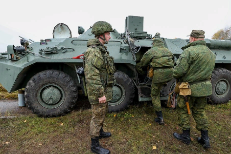 В Министерстве обороны сообщили, что мобилизованные прибыли на территорию ЛНР