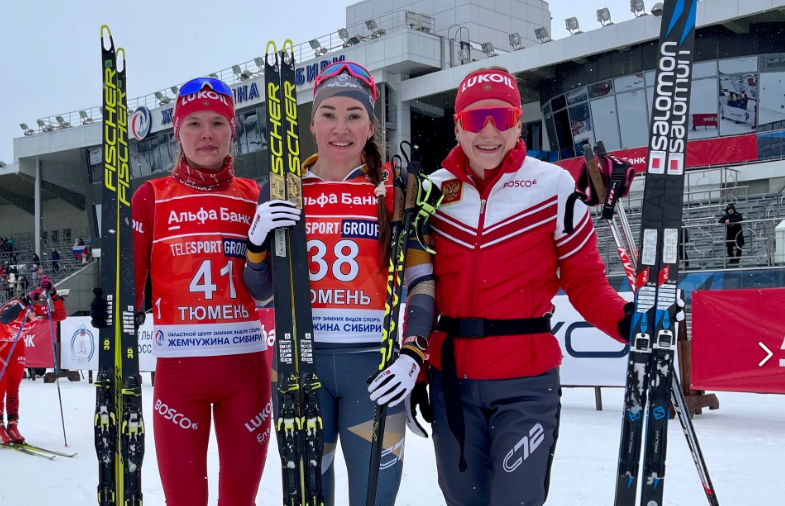 Алина Пеклецова завоевала серебряную медаль Чемпионата России по лыжным гонкам