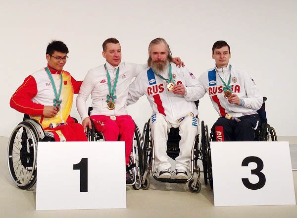 Череповчанин Александр Курзин стал бронзовым призером Кубка мира по фехтованию на колясках