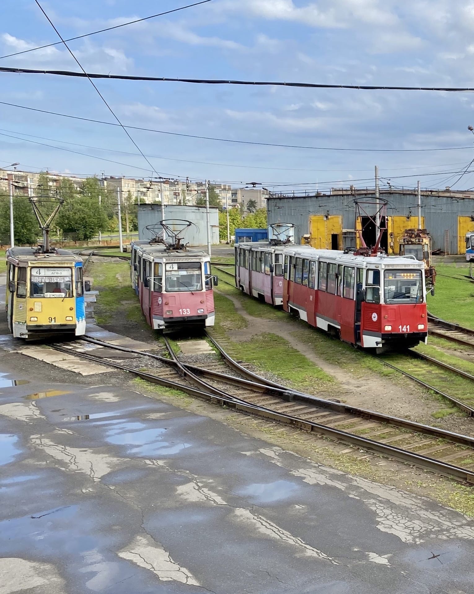 Фото трамваев в курске