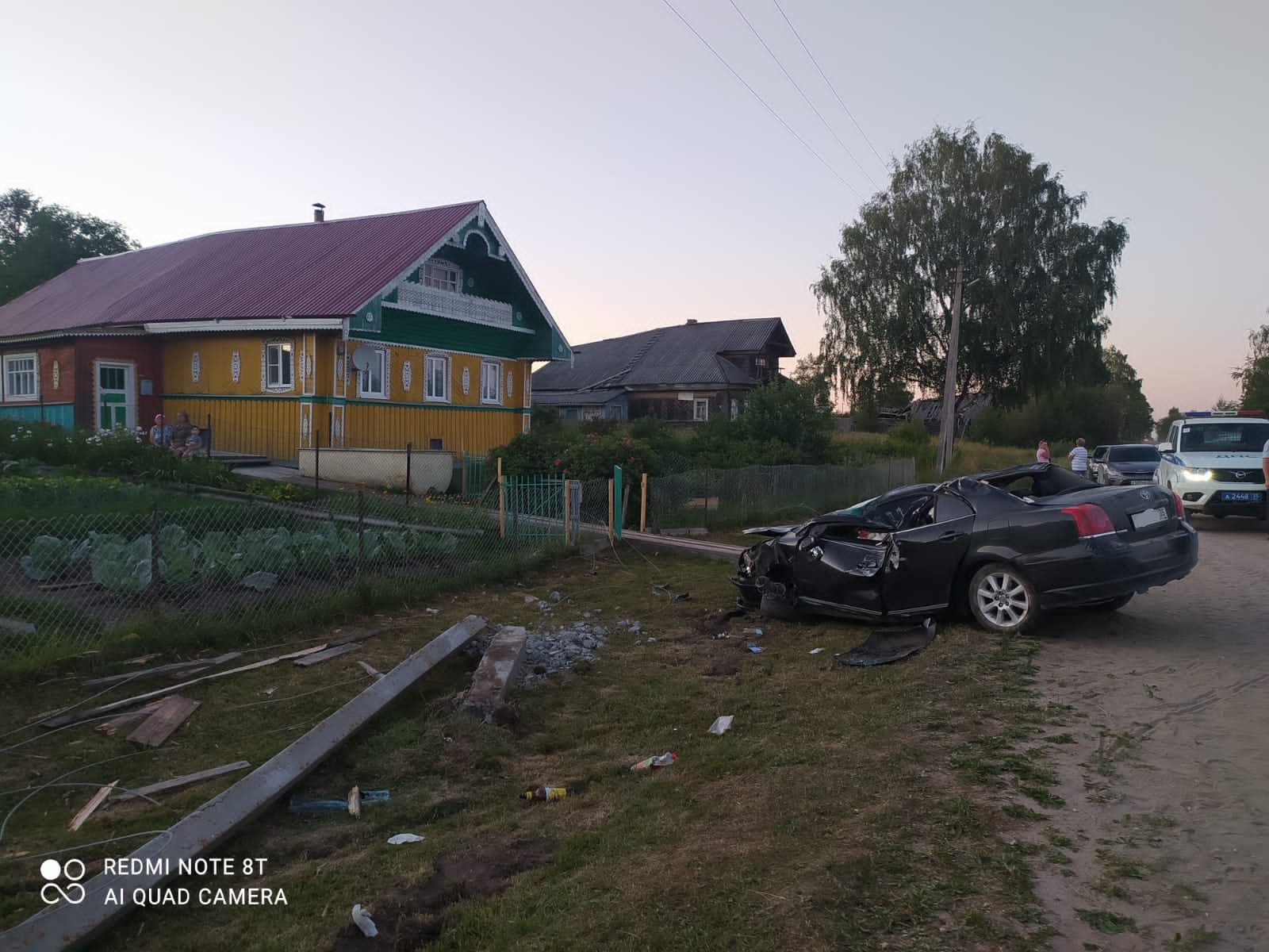 В Нюксенском районе водитель 