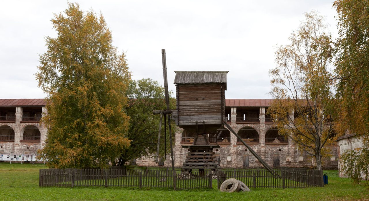 Ветряная мельница в Кирилло-Белозерском музее-заповеднике