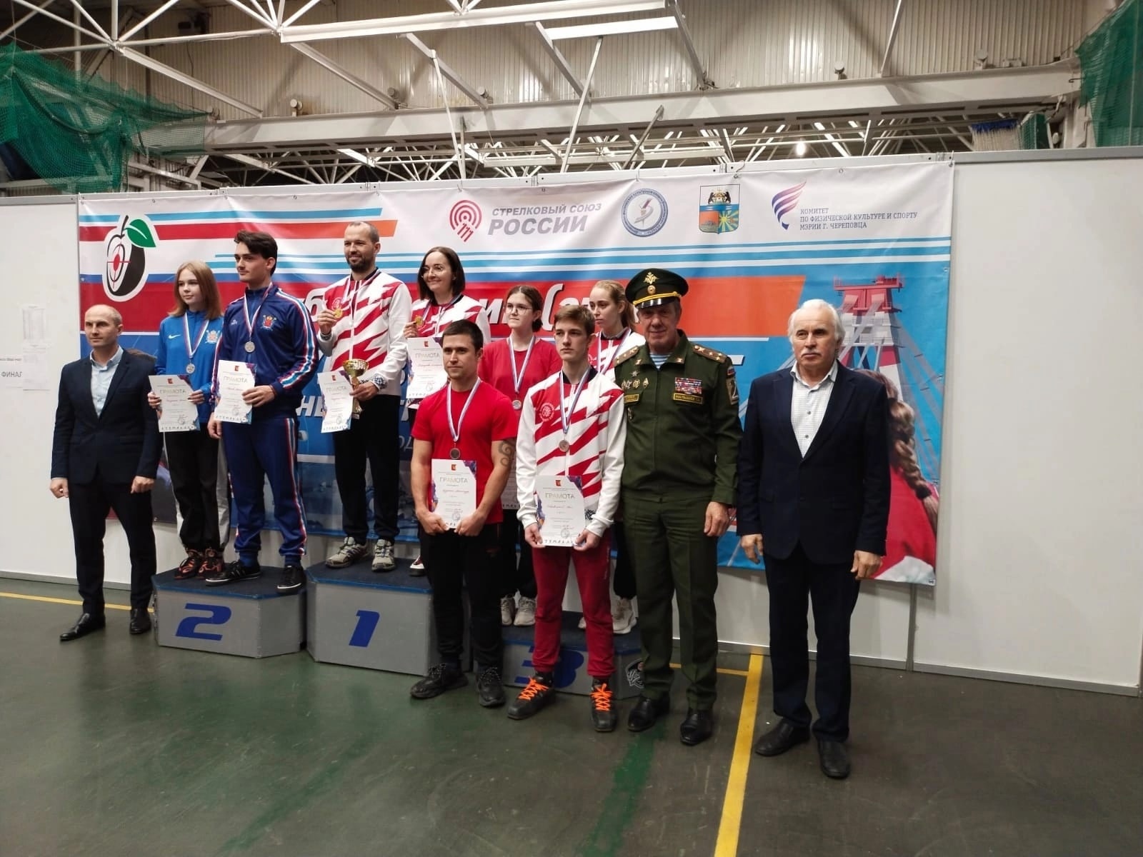 Четыре медали завоевали вологодские спортсмены на домашнем этапе Кубка России по стрельбе
