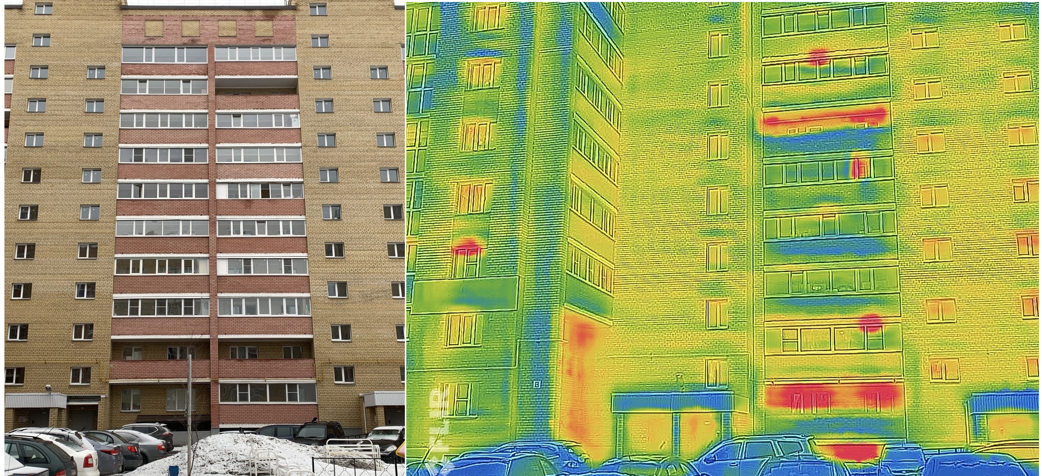 В Вологде и Череповце определили дома, которые лучше всего хранят тепло |  newsvo.ru