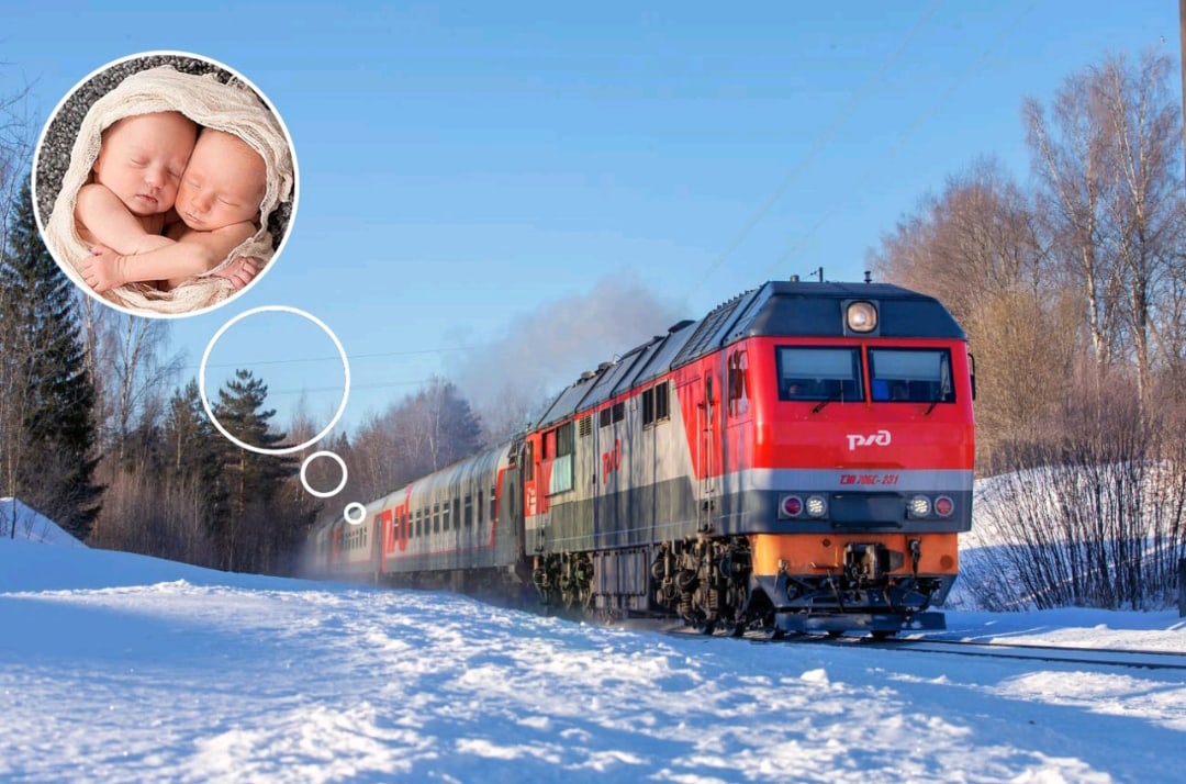 В поезде Котлас – Архангельск появились на свет две девочки