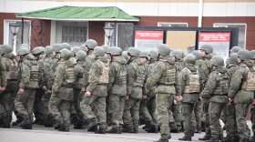 Первые мобилизованные вологжане готовятся к отправке из Костромы в зону спецоперации