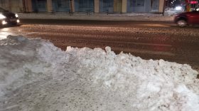 За сутки из Вологды была вывезена треть месячной нормы снега