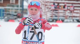 Алина Пеклецова одержала победу на Всероссийских соревнованиях по лыжным гонкам