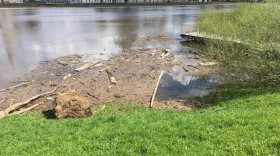 Больше двух километров русла реки Вологда очистят от мусора