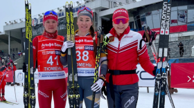Алина Пеклецова завоевала серебряную медаль Чемпионата России по лыжным гонкам