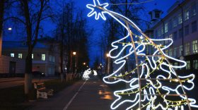 До середины февраля в Вологде уберут все новогодние украшения