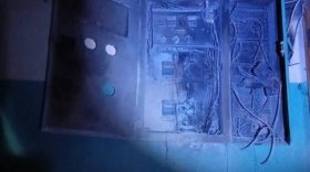 В Соколе 18 человек эвакуировались из дома из-за пожара в электрическом щитке