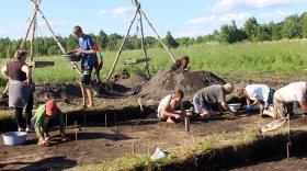 В Череповецком районе школьники нашли следы древних жилищ