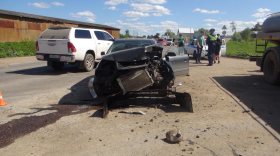 Из-за водителя "Ауди", обгонявшего грузовик, в Грязовецком районе погиб водитель трактора