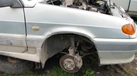 Житель Верховажского района, возвращаясь с дискотеки, украл колеса с чужого автомобиля