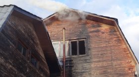 В Череповецком районе вовремя заметили пожар
