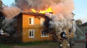Три человека погибли на пожаре в Вологде