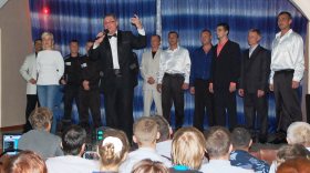 На «Вологодском пятаке» впервые прошел концерт для заключенных