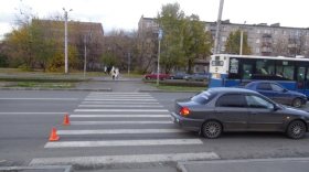 В Череповце на пешеходном переходе сбили женщину с коляской