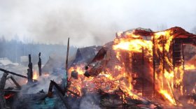 В Череповецком районе из-за неисправной печи сгорел дом