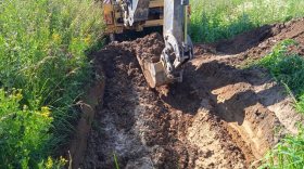 В селе Шухободь Череповекого района месяц устраняли аварию на водопроводе