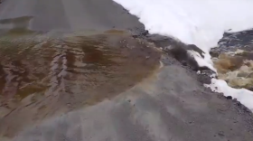В Череповецком районе размывает дорогу, на ремонт которой ушло в прошлом году 8 млн рублей