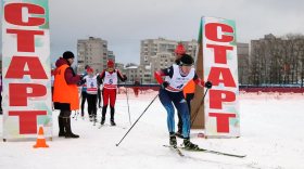 Новогодняя лыжная гонка прошла в Вологде