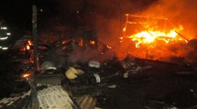 На даче в Череповецком районе загорелся обогреватель: хозяйка погибла на пожаре