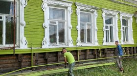 Протез ноги нашли рабочие, начав реставрацию Дома Засецких в Вологде