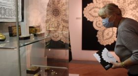 Выставка произведений мастеров народных промыслов «Чёрное и белое» открылась в Вологде