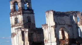  В Белозерске возобновились работы по возрождению Крохинской церкви