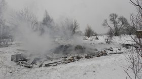 57-летний житель Вологодского района погиб на пожаре в своем доме
