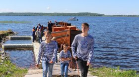 В Вытегре открылся межрегиональный детско-юношеский фестиваль судостроения и судоходства