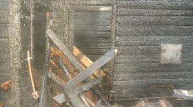 В Вологде вновь горел деревянный дом