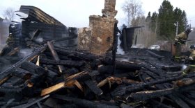 В Усть-Кубинском районе погиб мужчина, спасавший своих собак из горящего дома