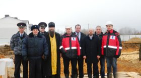 Строительство нового здания для полиции в Тотемском районе началось с освящения первого камня